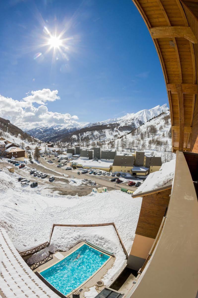 Residence Les Balcons Du Soleil Allos Exterior foto