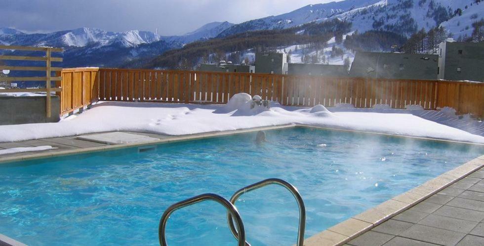Residence Les Balcons Du Soleil Allos Exterior foto